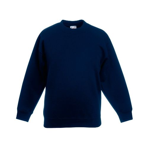 Fruit Of The Loom Kids Premium Set-In Sweatshirt Deep Navy